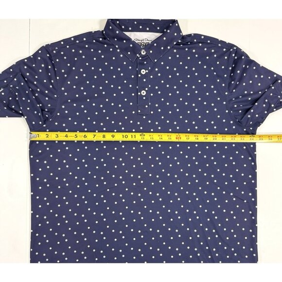 Straight Down Mens Polo Shirt Sz XL Performance Royal Oaks Country Club Golf - Picture 13 of 14